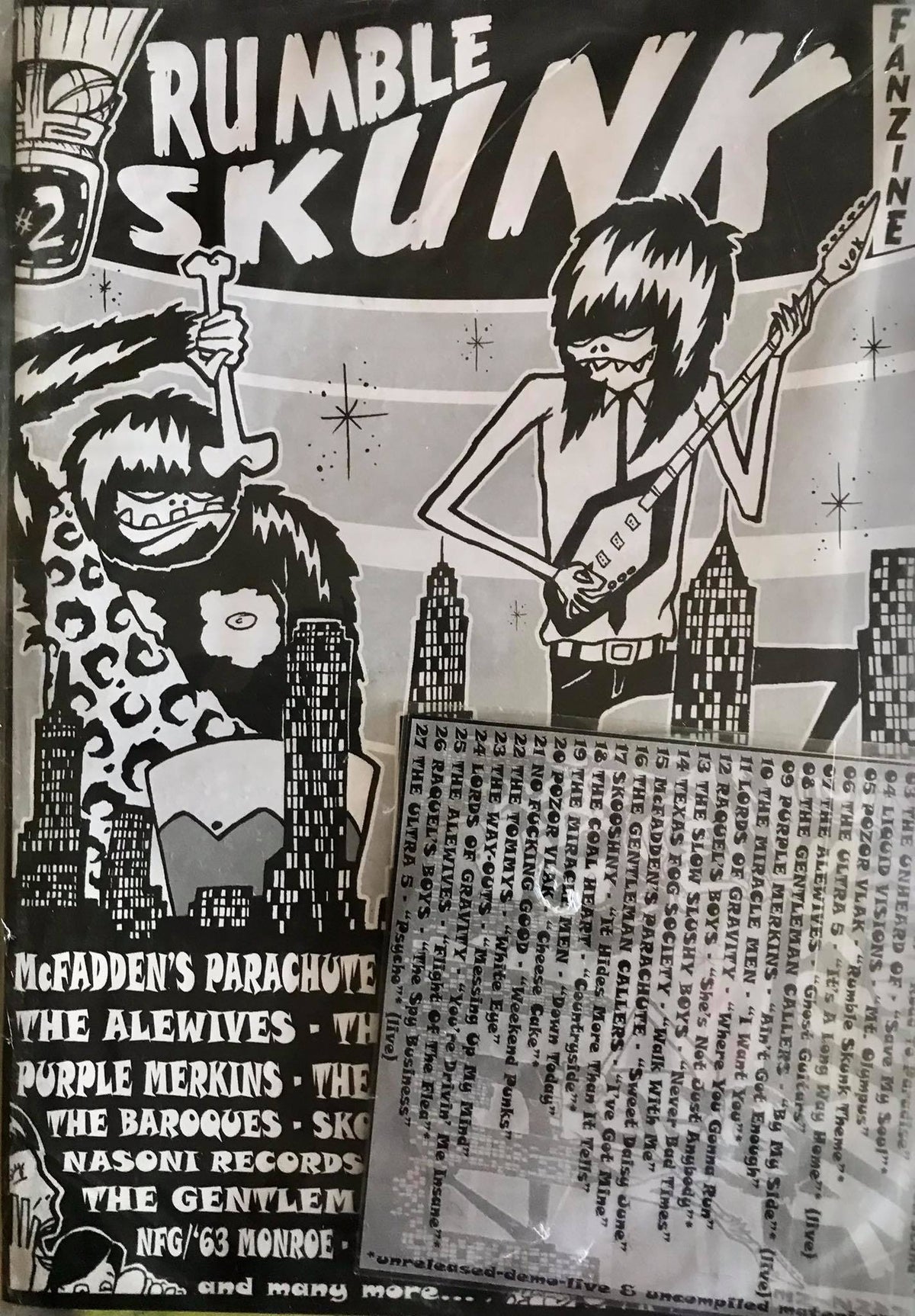 RUMBLE SKUNK Fanzine + CD