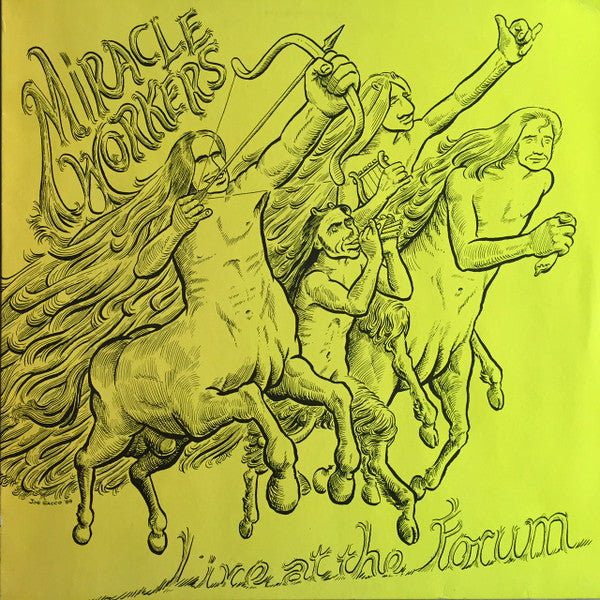 Miracle Workers – Live At The Forum LP