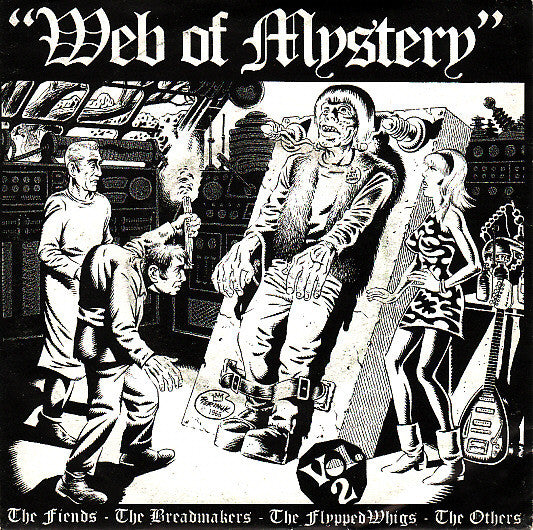 VARIOUS ‎"Web Of Mystery Vol. 2"  7" EP