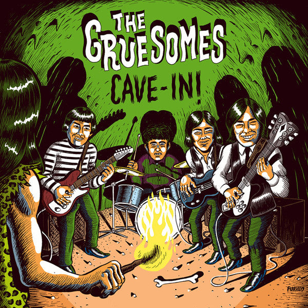THE GRUESOMES "Cave In!" LP