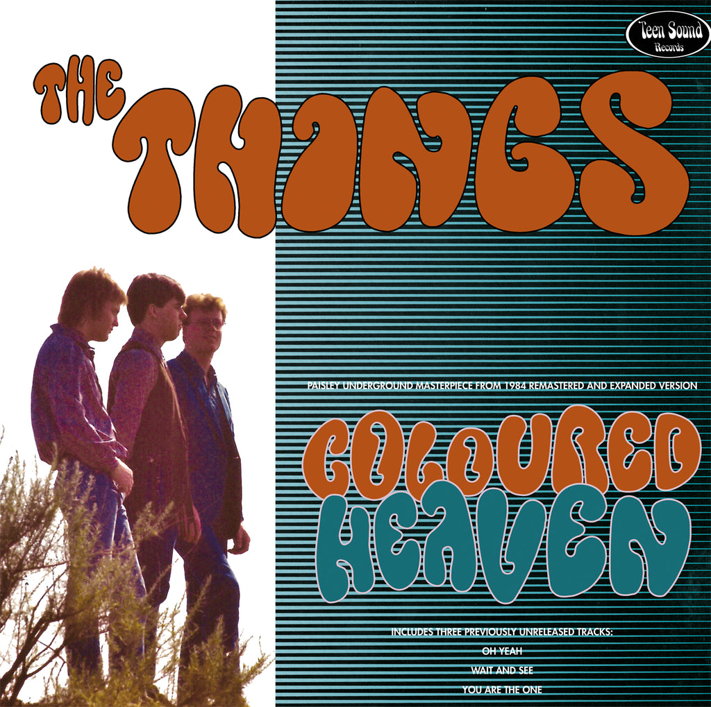 THE THINGS "Coloured Heaven" (LP - New Master w/3 Bonus tracks)