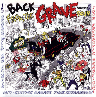 V/A "BACK FROM THE GRAVE" Vol. 4 Crypt LP