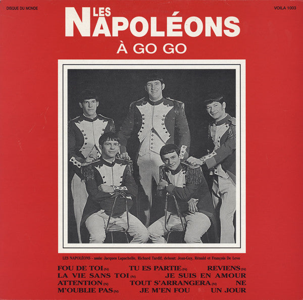 Les Napoléons ‎– Les Napoléons À Go Go LP
