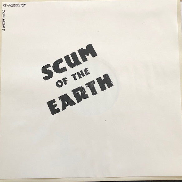 Various ‎– Scum Of The Earth (reissue LP)
