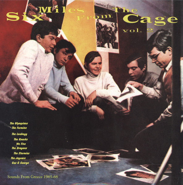Various – Six Miles From The Cage Vol.2 (Sounds From Greece 1965-68) LP
