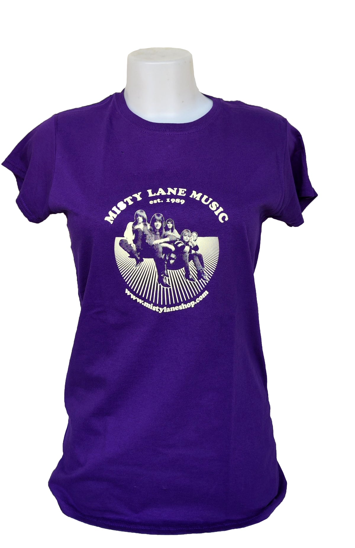 Misty Lane logo/band Lady T- Shirt