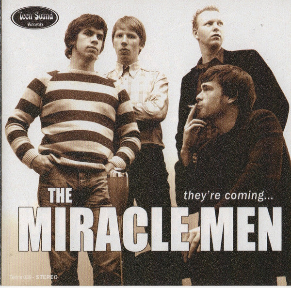 THE MIRACLE MEN "They're Coming..." (Teen Sound) CD