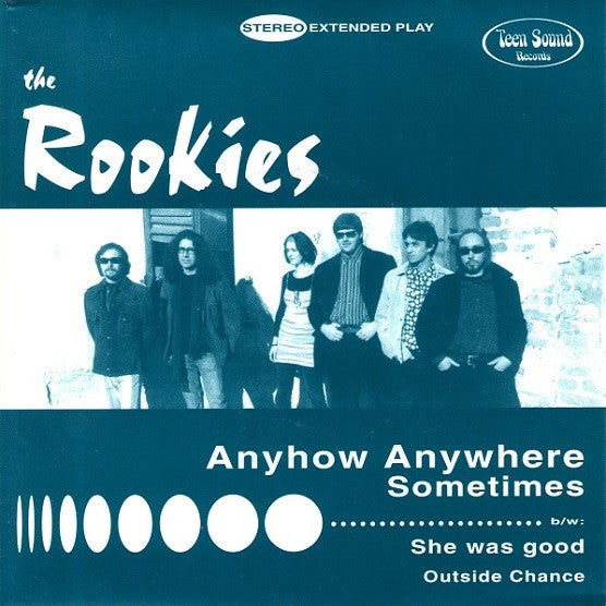 THE ROOKIES  ‎"Anyhow Anywhere" 7" EP