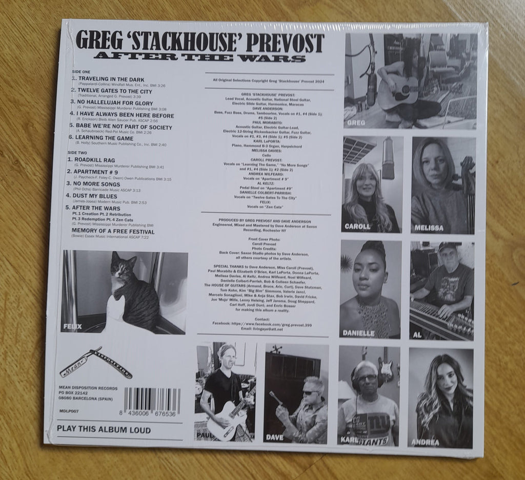 Greg Prevost 'After The Wars' LP