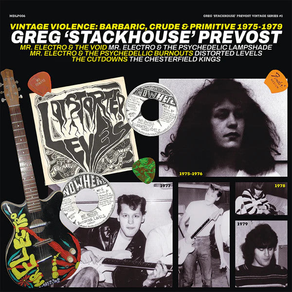 Greg Prevost – Vintage Violence: Barbaric, Crude & Primitive 1975-1979 LP