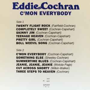 Eddie Cochran – C'Mon Everybody LP (1985 pressing Denmark)