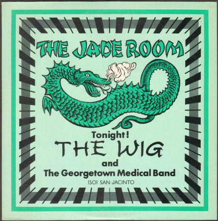 The Wig / The Georgetown Medical Band ‎– Live At The Jade Room LP