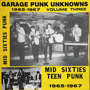 Various – Garage Punk Unknowns Volume Three LP