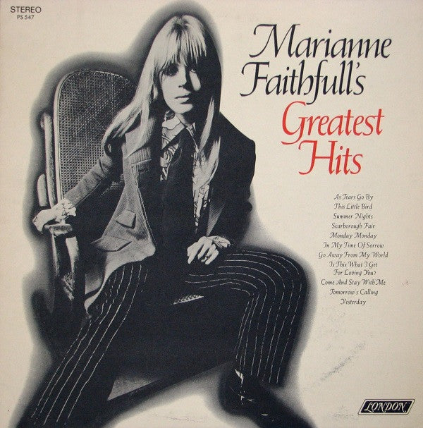 Marianne Faithfull ‎– Marianne Faithfull's Greatest Hits LP