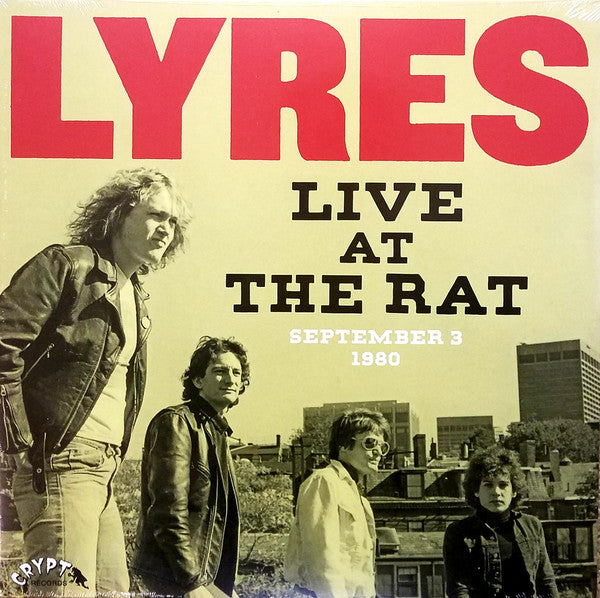 Lyres ‎– Live At The Rat (September 3 1980) LP