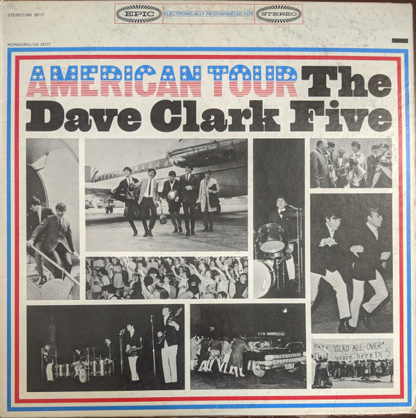 The Dave Clark Five – American Tour LP (original/used) VG+/VG
