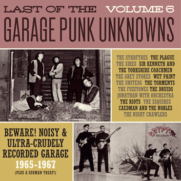 Various – Last Of The Garage Punk Unknowns Volume 6 LP