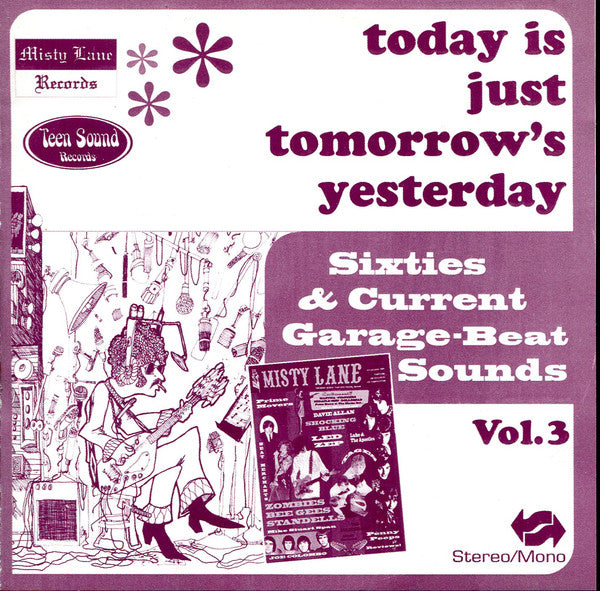 V/A "Today's Just Tomorrow's Yesterday" (Misty Lane/Teen Sound) CD