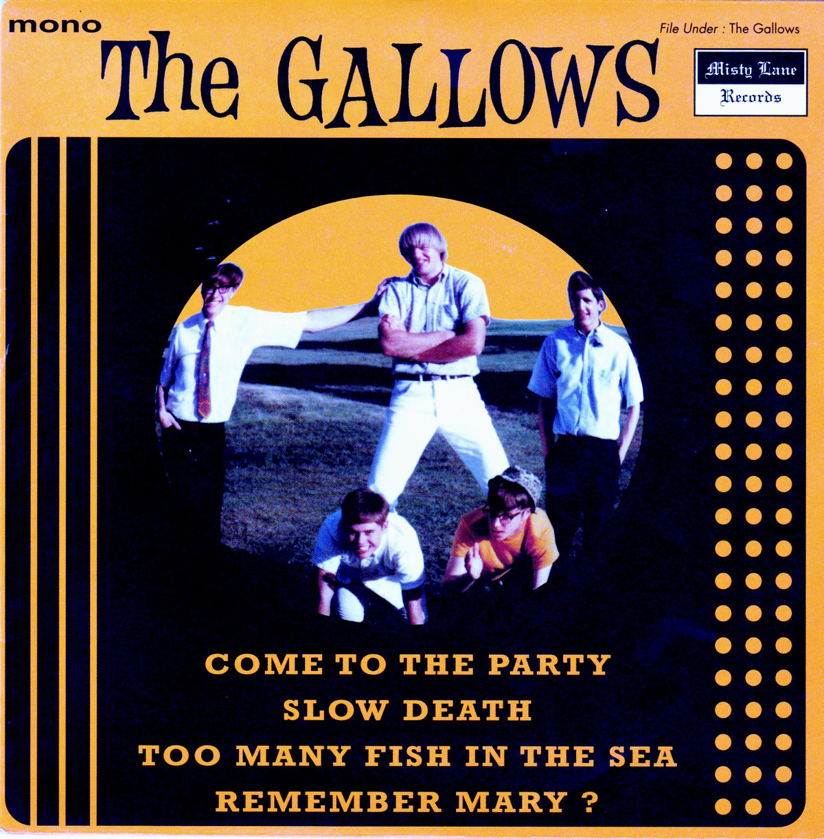 THE GALLOWS "Come To The Party" 7" EP