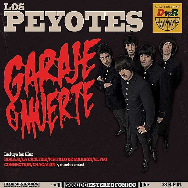 LOS PEYOTES "Garageje O Muerte" LP Dirty Water